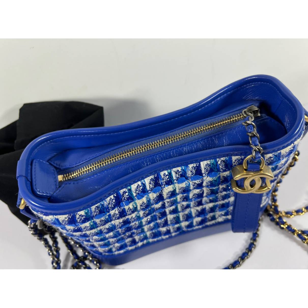 Chanel Gabrielle Tweed Handbag