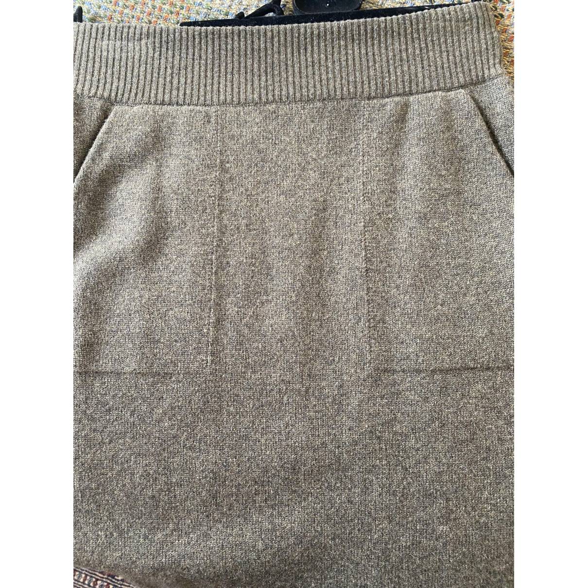 Cashmere mid-length skirt Hermès