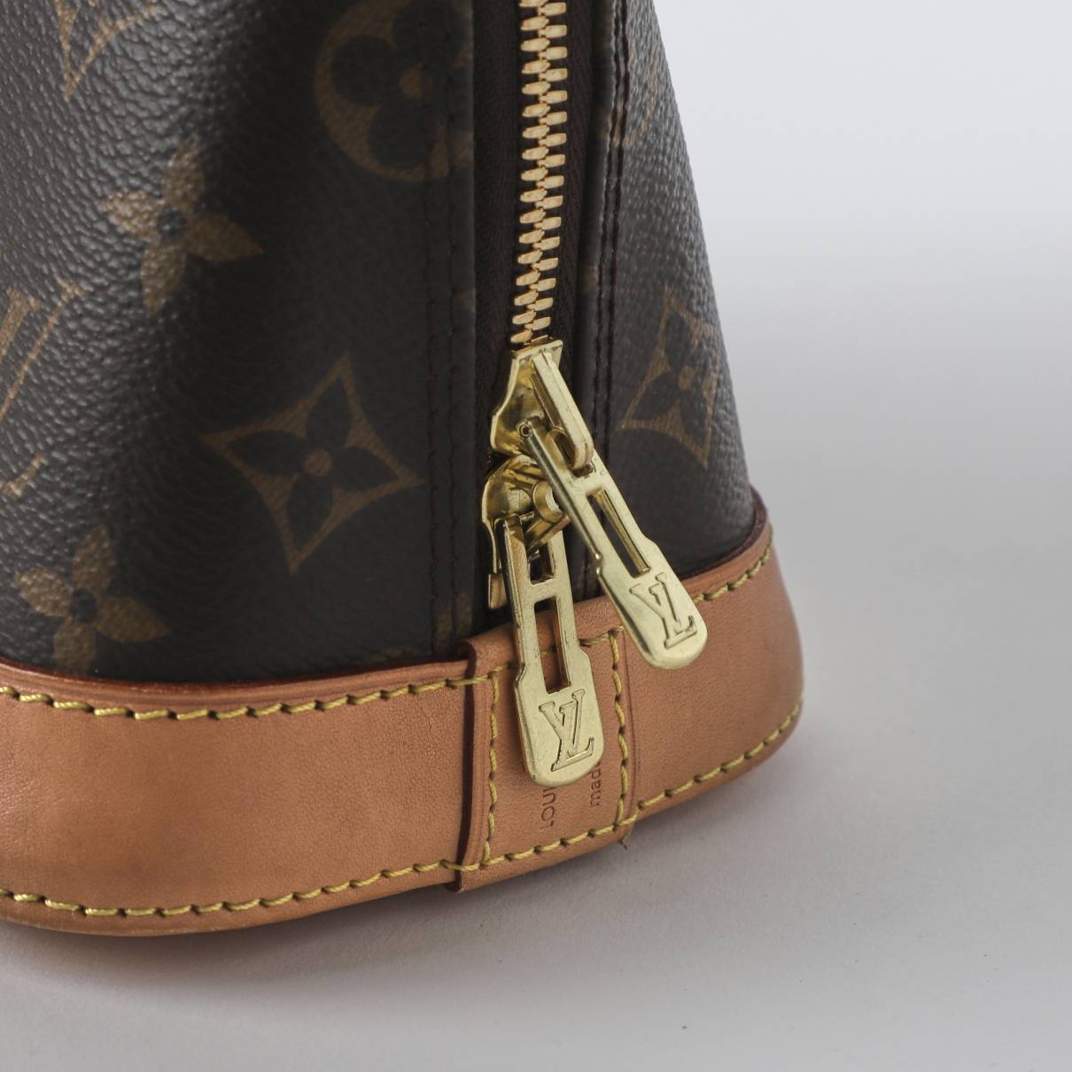 Louis Vuitton // Brown Alma BB Monogram Bag – VSP Consignment