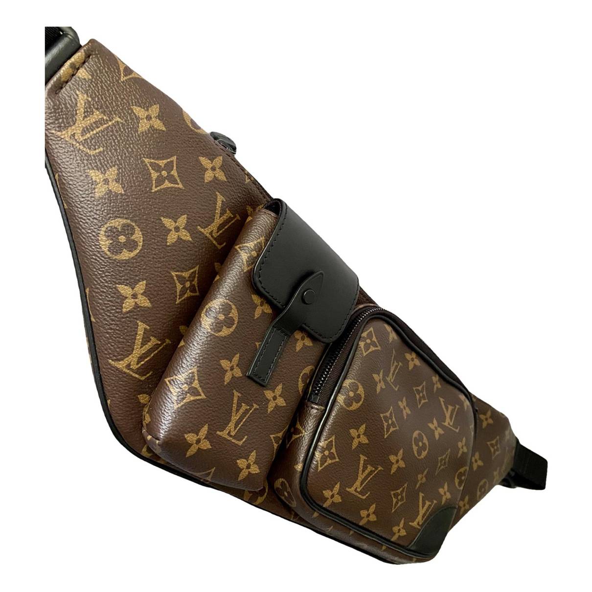 Louis Vuitton Avenue Sling Bag Monogram Macassar Brown