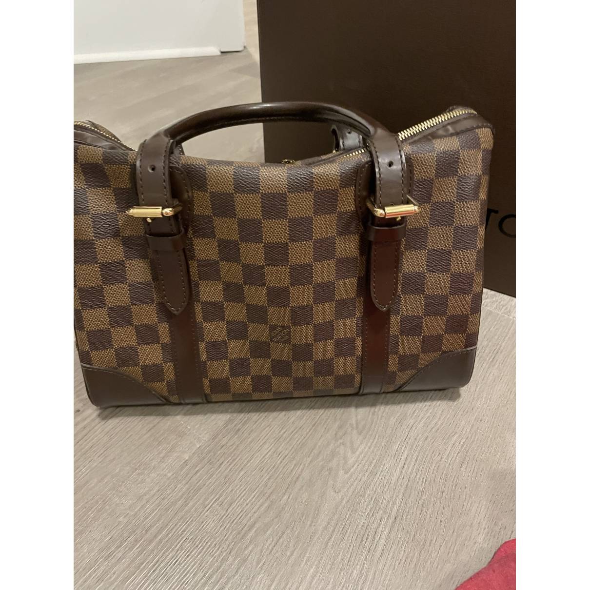 Louis Vuitton Damier Ebene Berkeley Bag - Handle Bags, Handbags