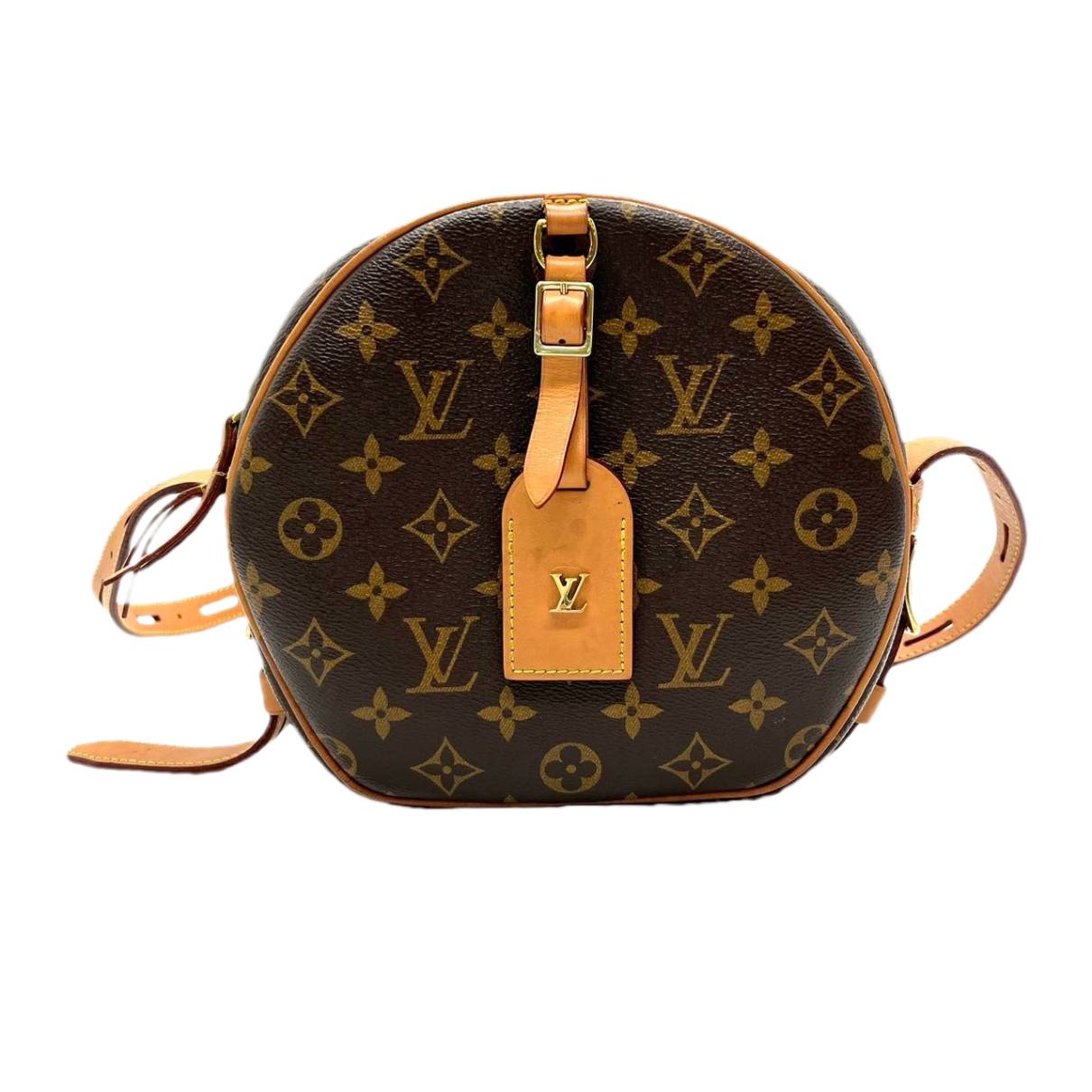 Louis Vuitton - Authenticated Boîte Chapeau Souple Handbag - Cloth Brown Plain for Women, Very Good Condition