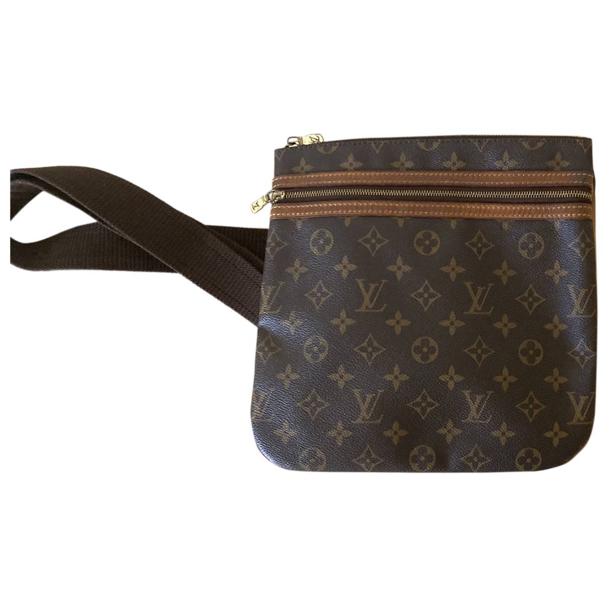 Bosphore cloth crossbody bag Louis Vuitton Brown in Cloth - 23658990
