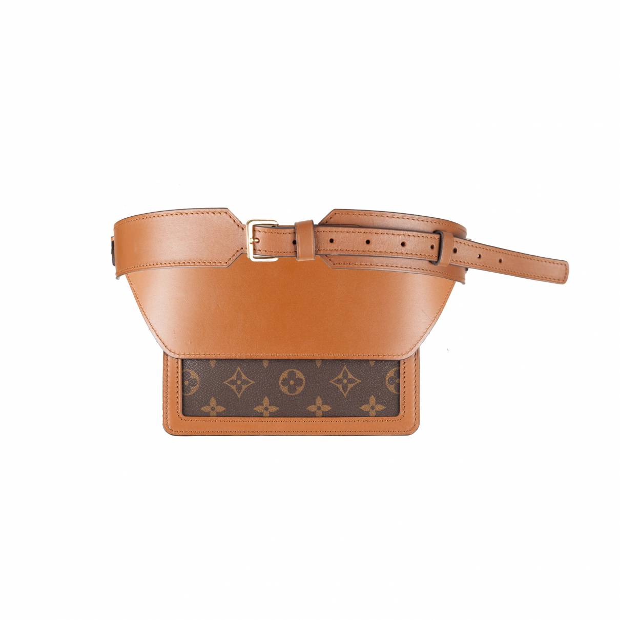 Bum bag / sac ceinture leather bag Louis Vuitton Brown in Leather - 37807889