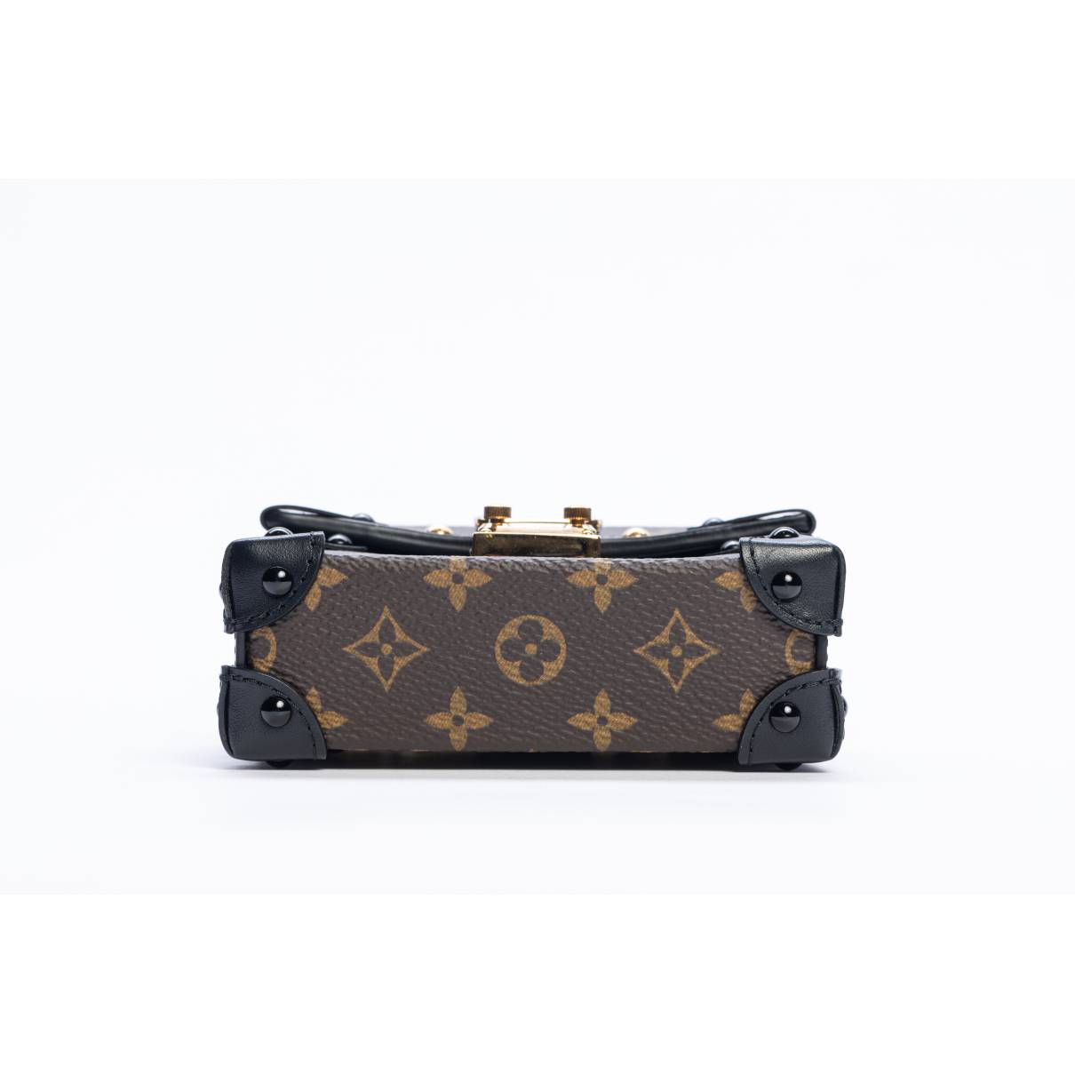 Louis Vuitton - Authenticated Essential Trunk Clutch Bag - Cloth Brown For Woman, Never Worn