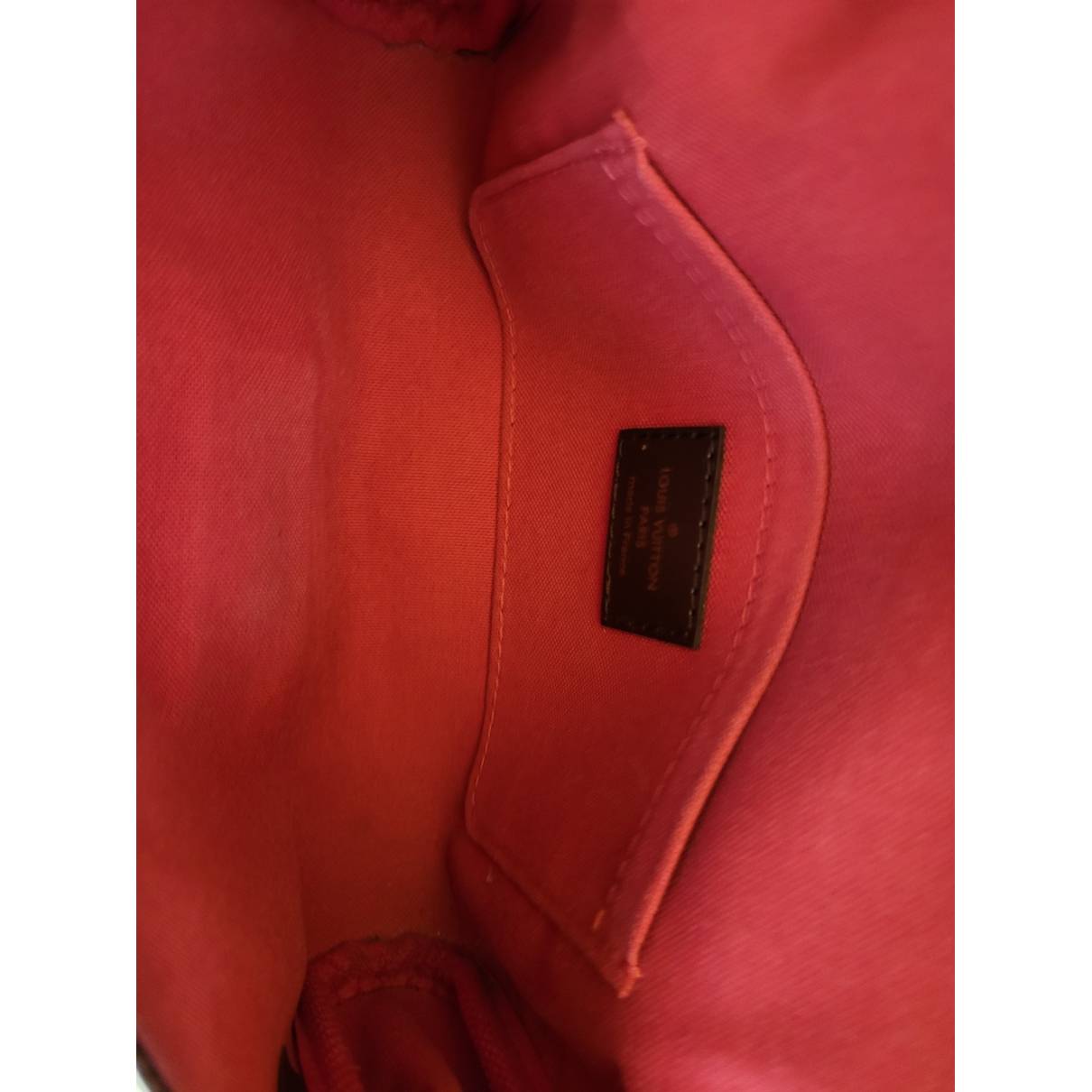 Cloth bag Louis Vuitton Brown in Cloth - 33622115