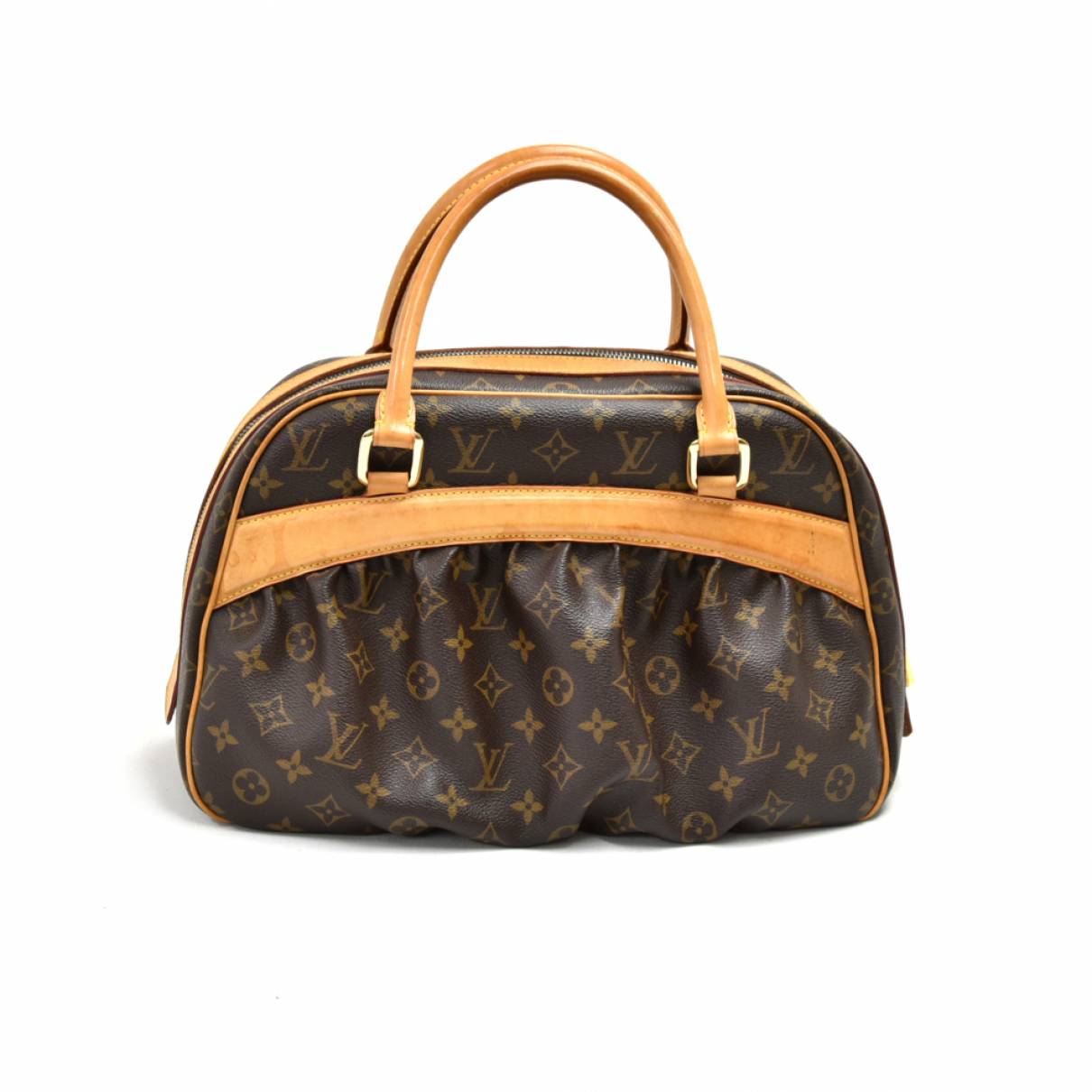 Félicie cloth crossbody bag Louis Vuitton Brown in Cloth - 30140426