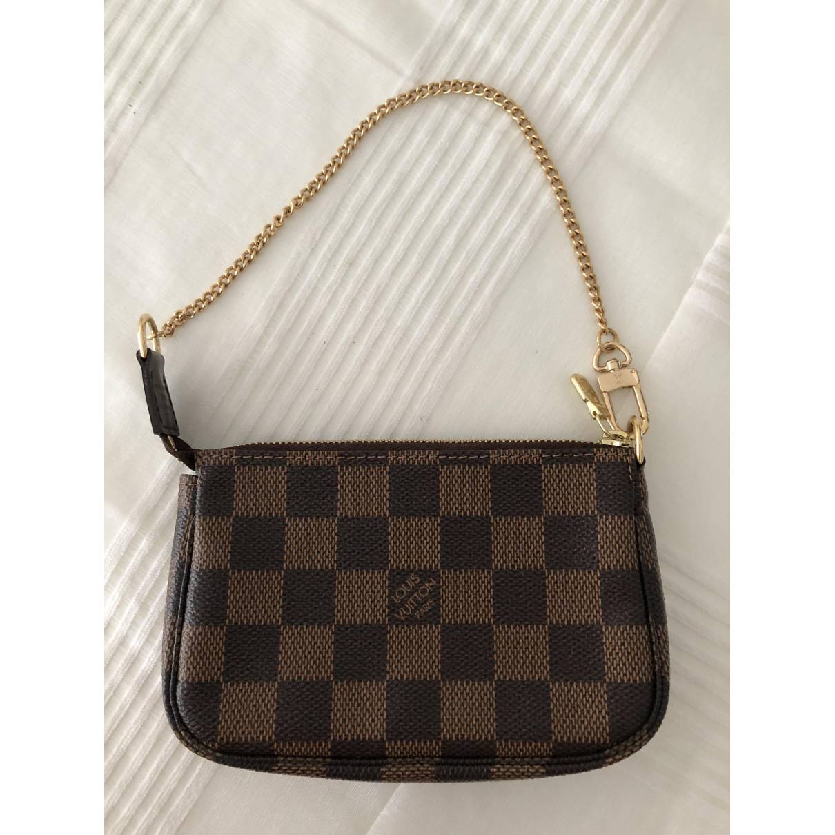 Louis Vuitton - Authenticated Handbag - Cloth Brown for Women, Never Worn