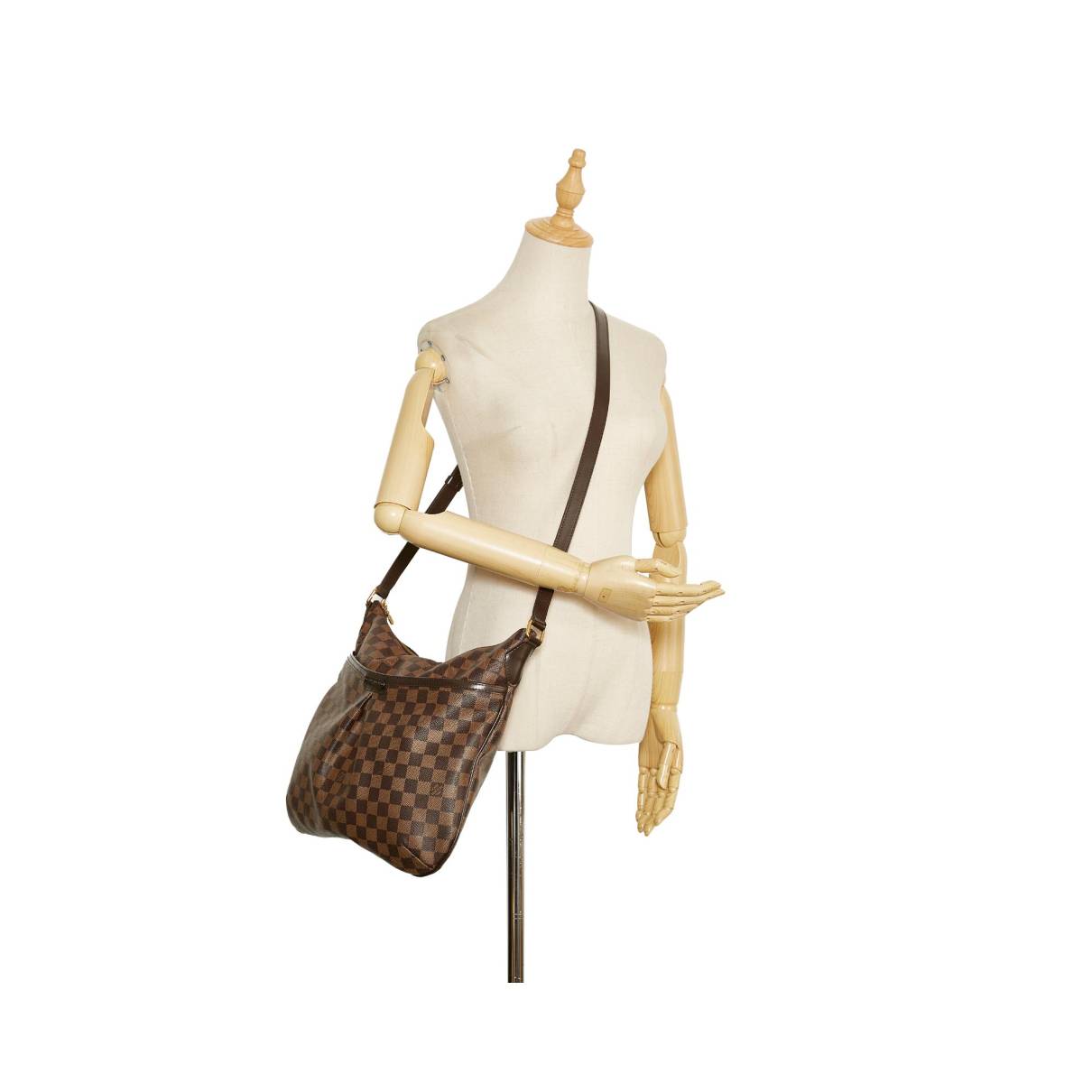 Cloth crossbody bag Louis Vuitton Brown in Cloth - 32123407