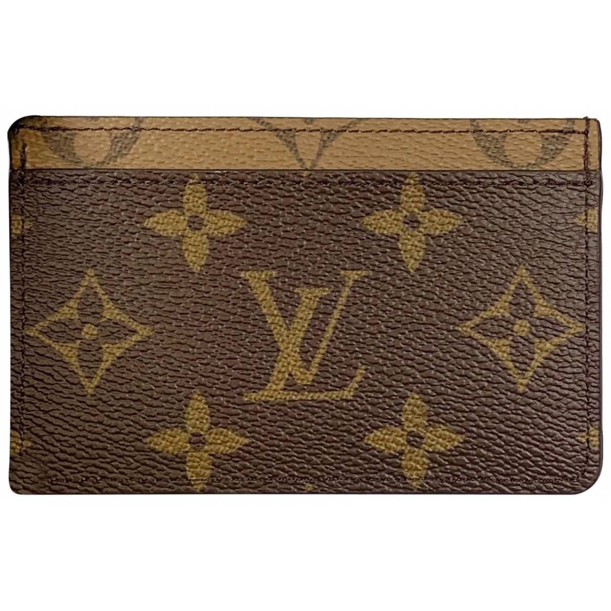 Adèle cloth wallet Louis Vuitton Brown in Cloth - 36718190