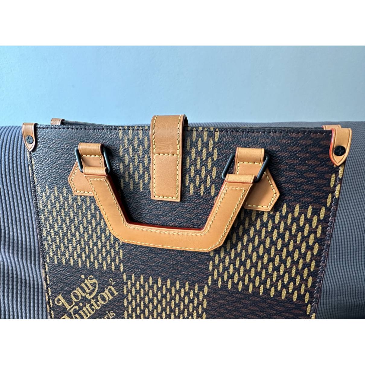 Cloth bag Louis Vuitton x Nigo Multicolour in Cloth - 34533843
