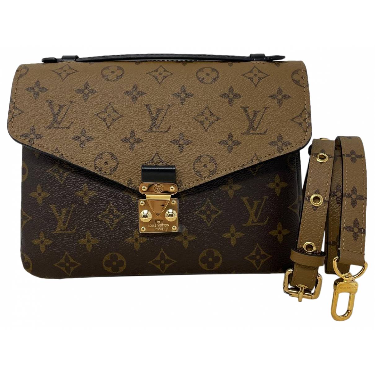 Metis leather crossbody bag Louis Vuitton Brown in Leather - 38069026