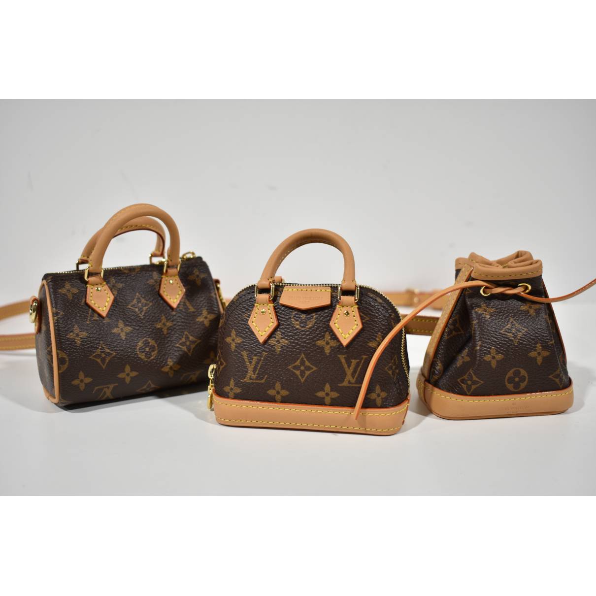 Pochette accessoire cloth crossbody bag Louis Vuitton Brown in Cloth -  16744417