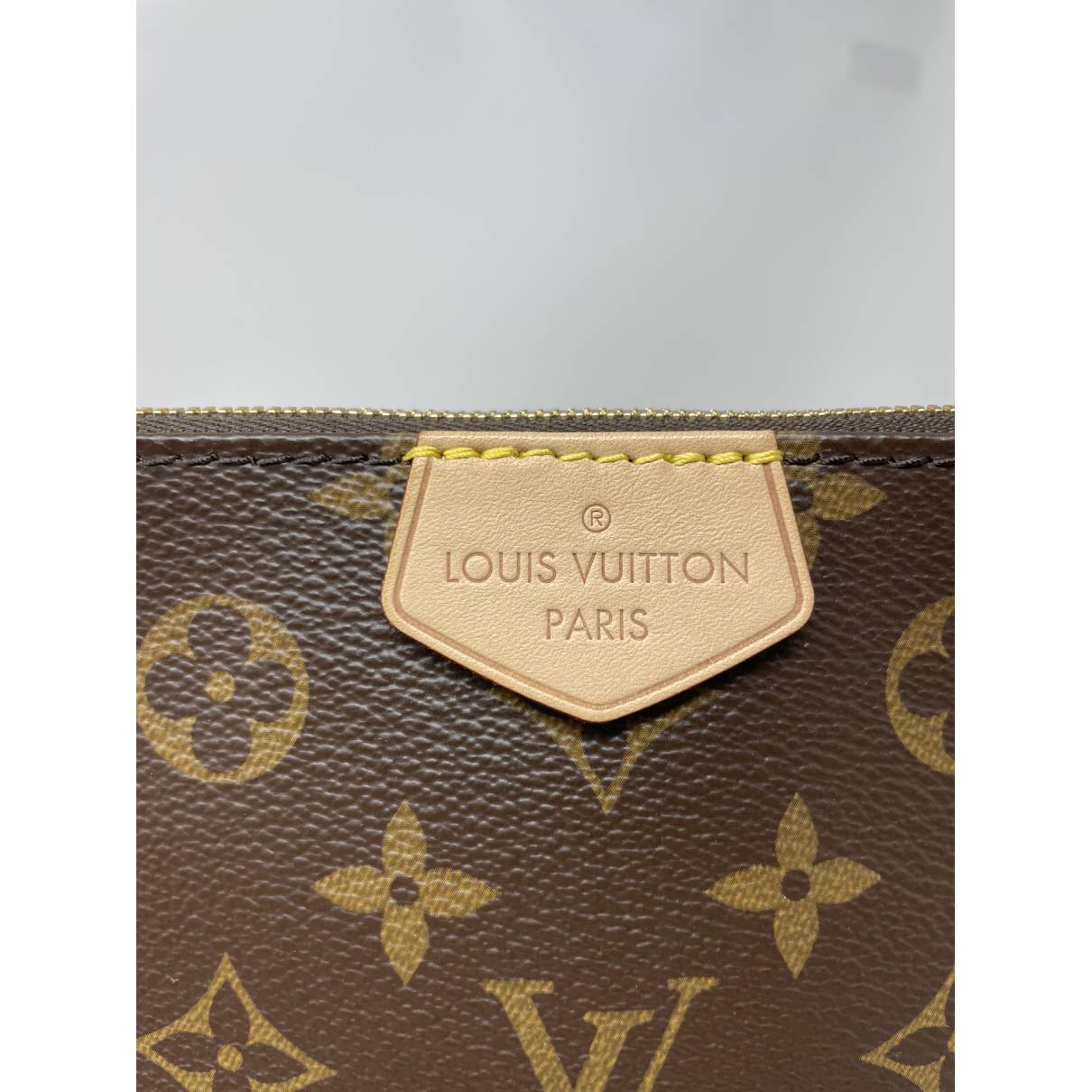 Multi pochette accessoires cloth crossbody bag Louis Vuitton Brown in Cloth  - 34941376