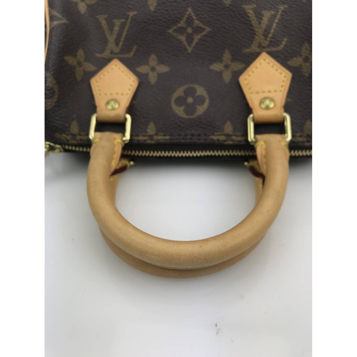 Louis Vuitton Monogram Mini HL Speedy - Brown Mini Bags, Handbags -  LOU805911