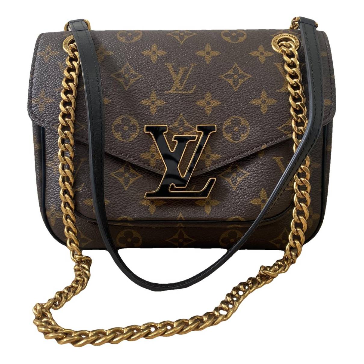 Louis Vuitton Passy Handbag Monogram Canvas Crossbody Bags