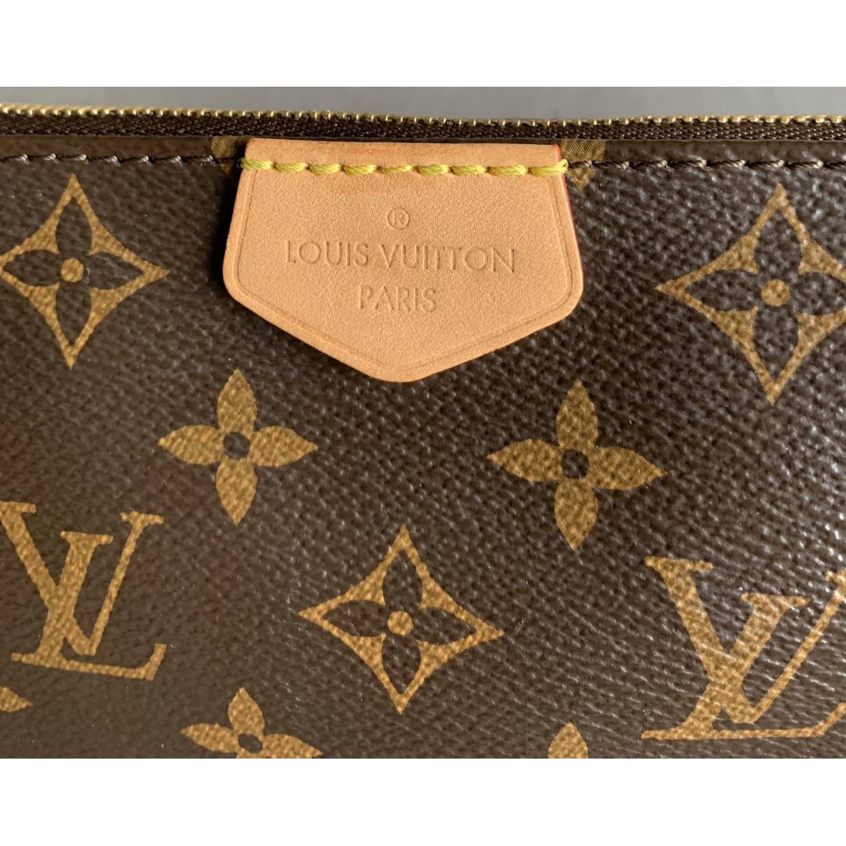 Pochette accessoire cloth crossbody bag Louis Vuitton Brown in Cloth -  32784618