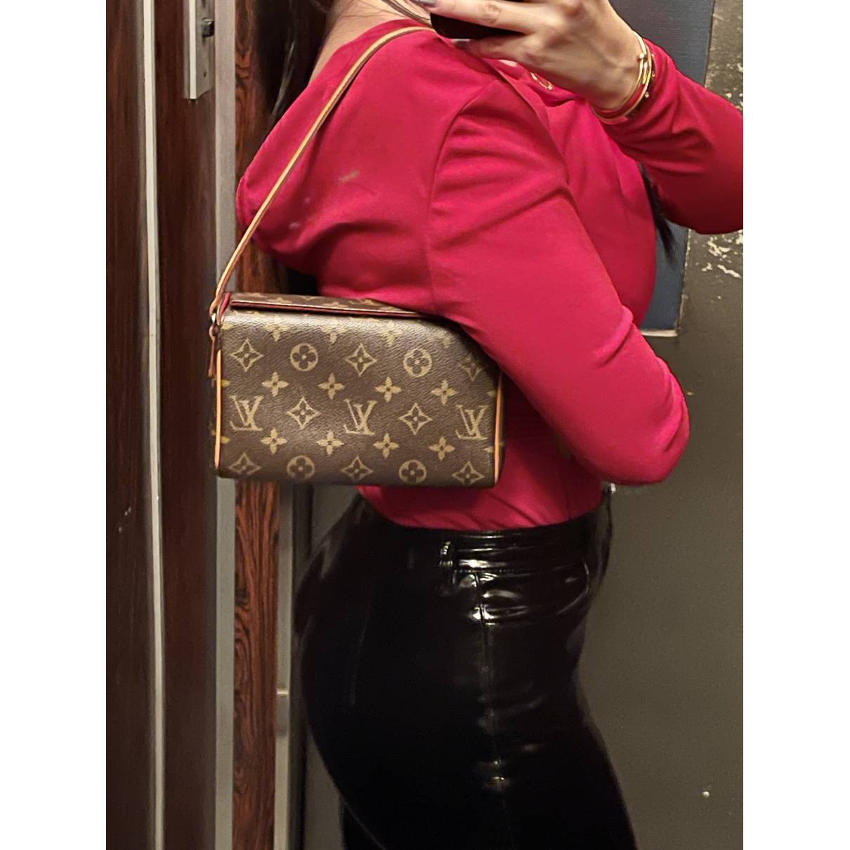 Louis Vuitton Recital Handbag Monogram Canvas - ShopStyle Shoulder