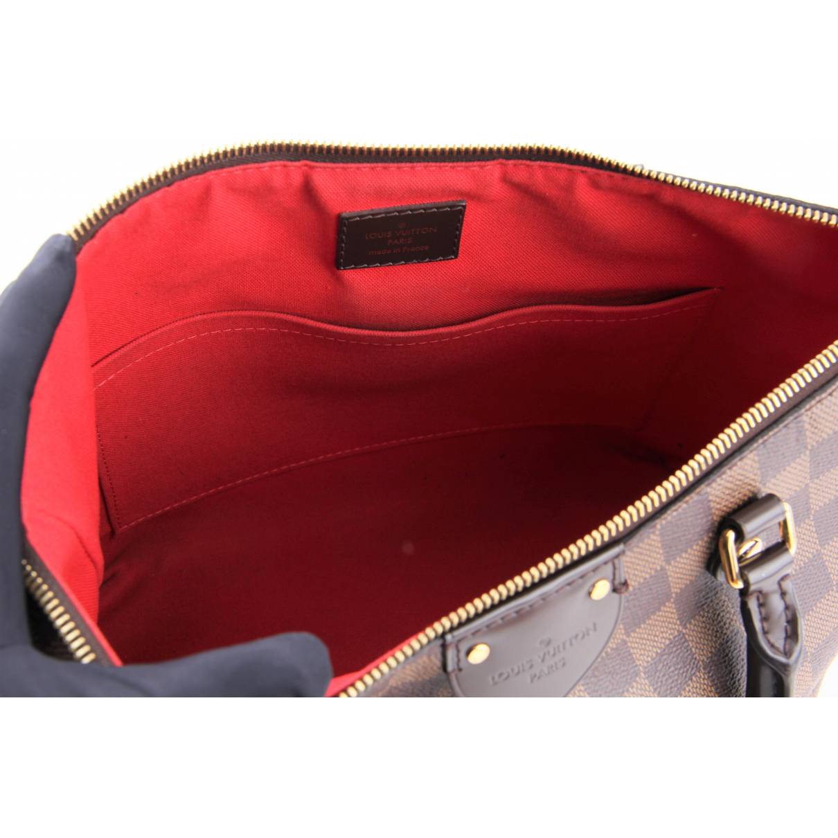 Louis Vuitton Damier Ebene Siena PM - Brown Handle Bags, Handbags