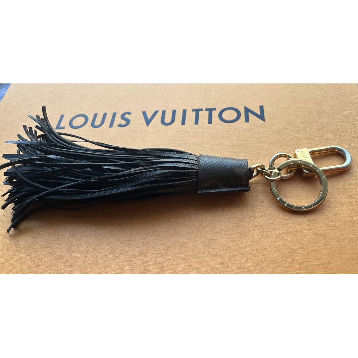 Louis Vuitton Monogram Tassel Bag Charm - Brown Bag Accessories