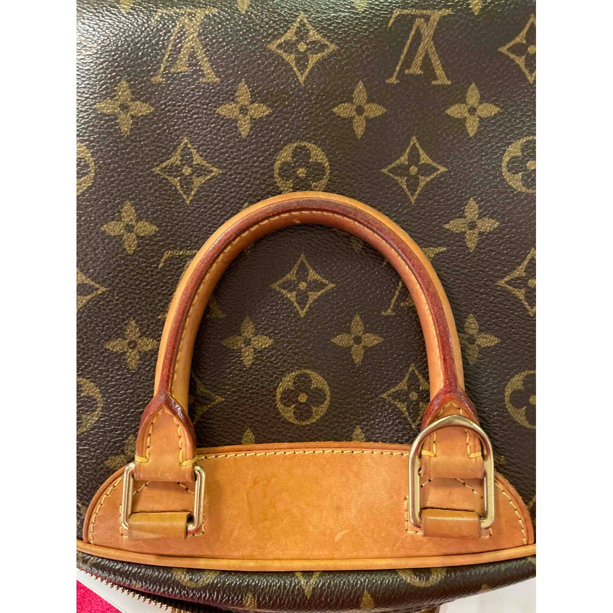 Limited Edition Louis Vuitton Vanity Tuffetage Bowling Bag