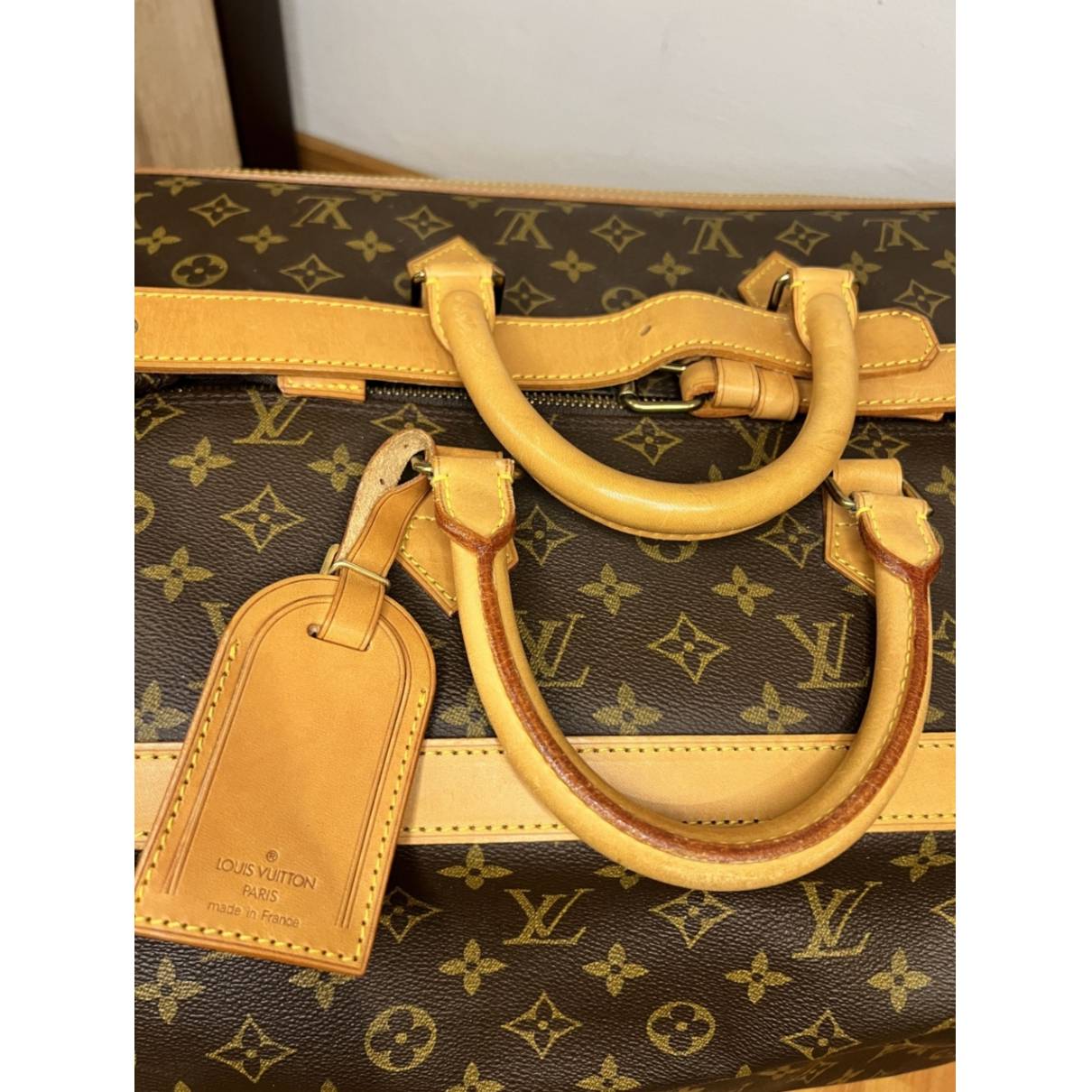 Rare Louis Vuitton The French Company Carry On Tote Bag Monogram