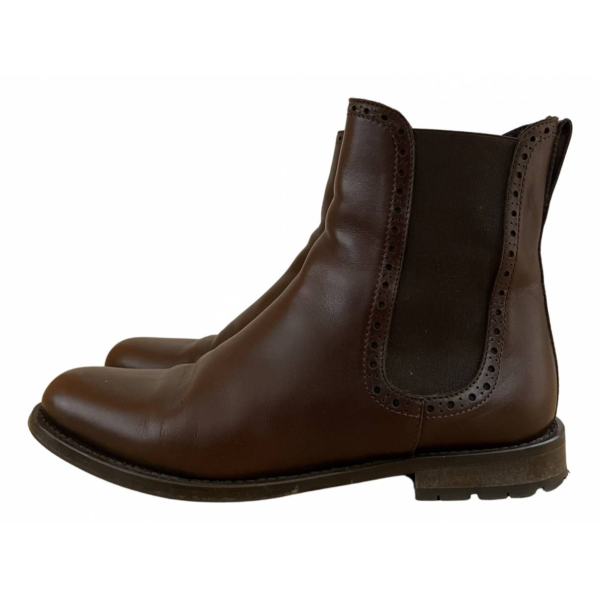 Leather boots Beretta