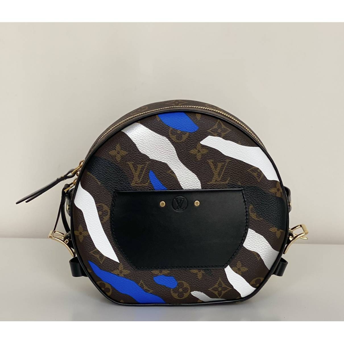 Boîte chapeau souple leather crossbody bag Louis Vuitton Brown in Leather -  33990905