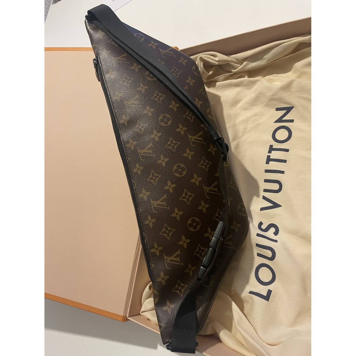 Bum bag / sac ceinture leather crossbody bag Louis Vuitton Brown in Leather  - 24700156