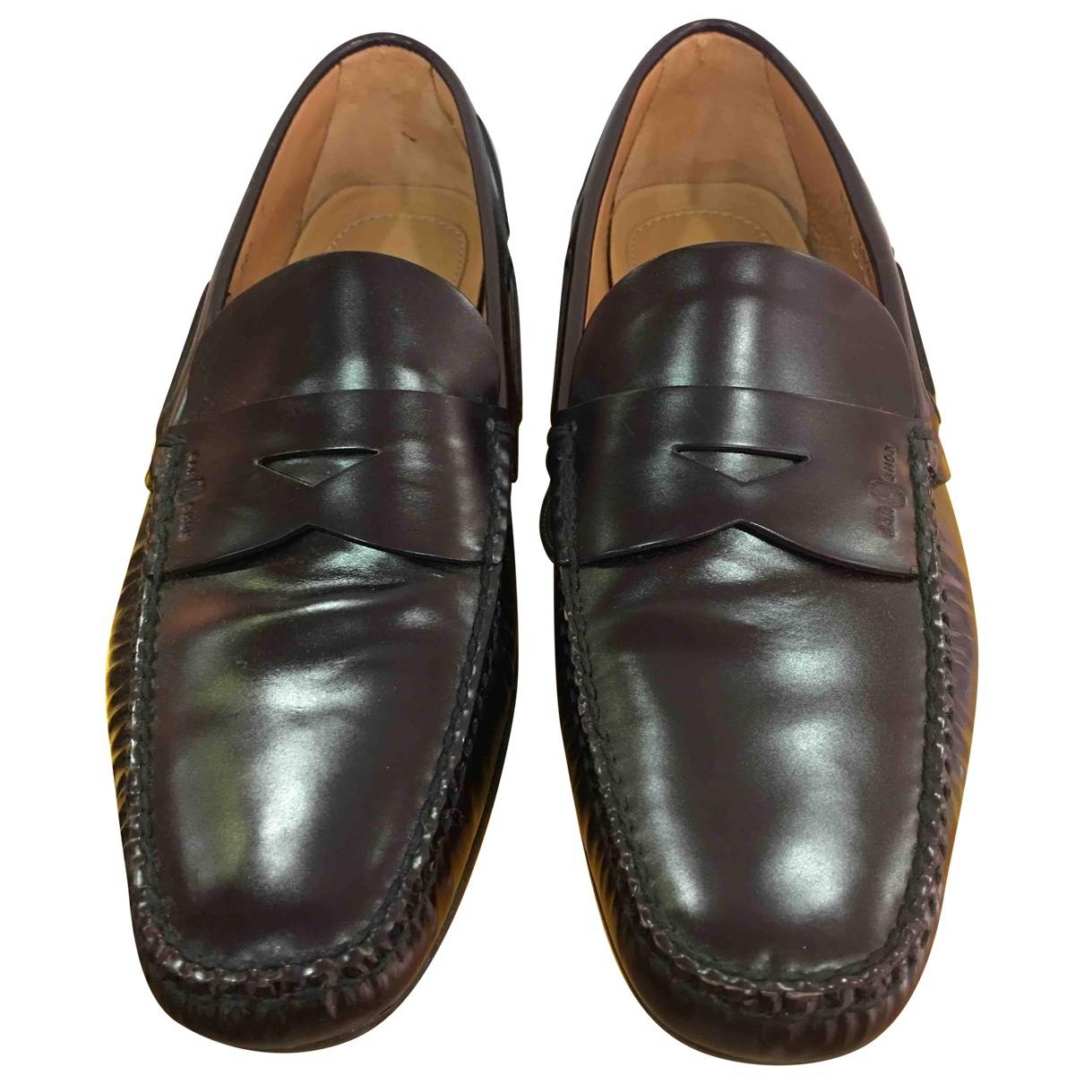 Leather flats Carshoe