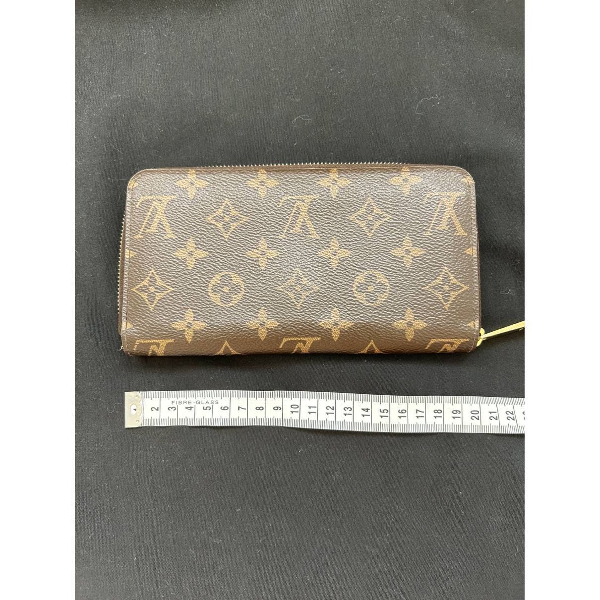 Clemence leather wallet Louis Vuitton Brown in Leather - 34792453