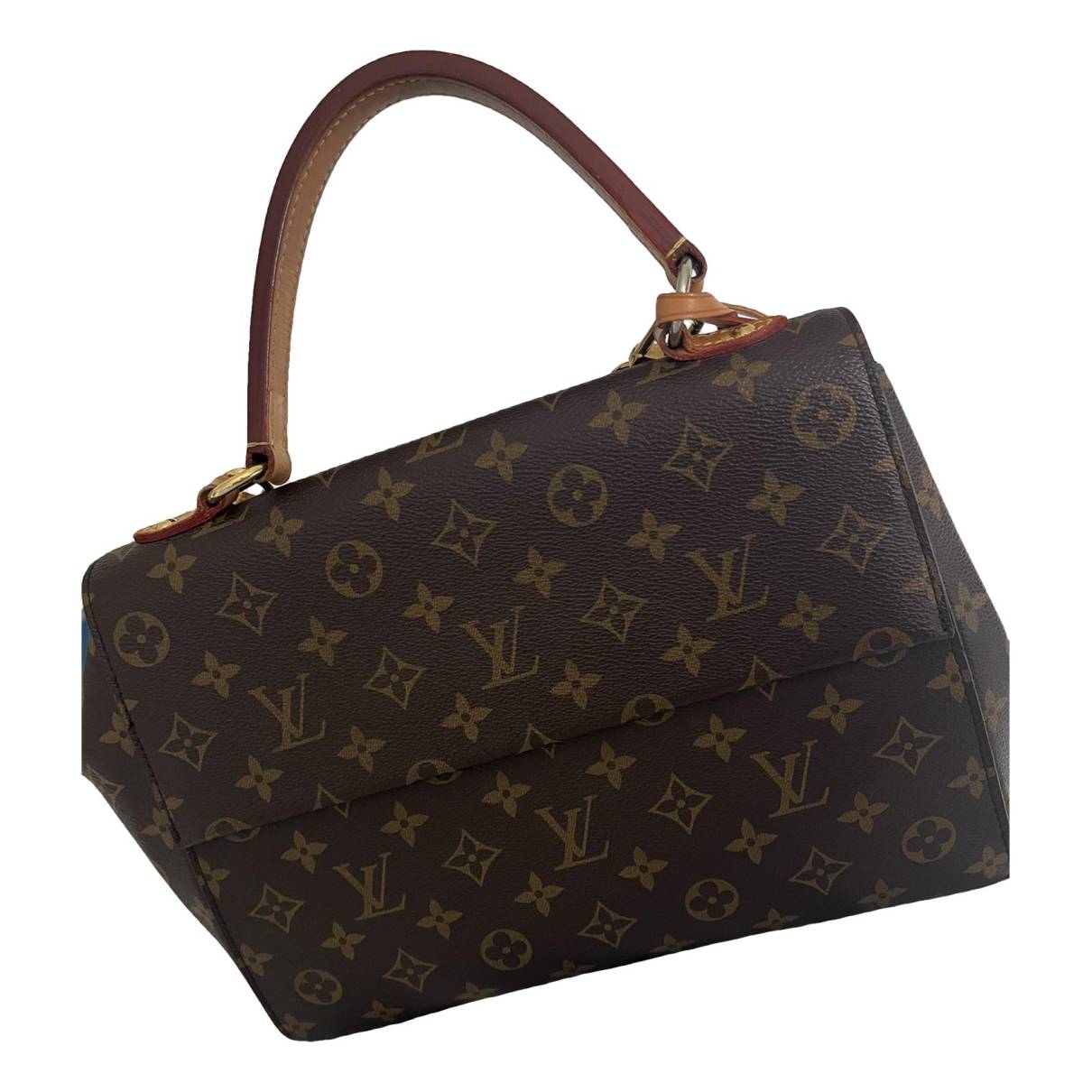 Cluny leather bag Louis Vuitton Brown in Leather - 36845042