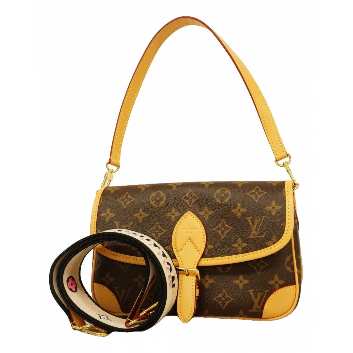Louis Vuitton Diane Leather Handbag