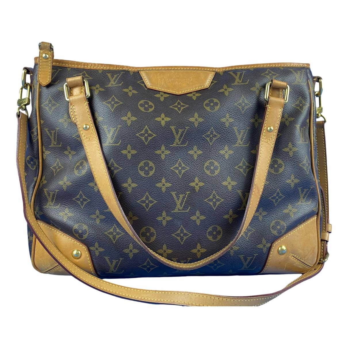 Estrela leather crossbody bag Louis Vuitton Brown in Leather - 27136385