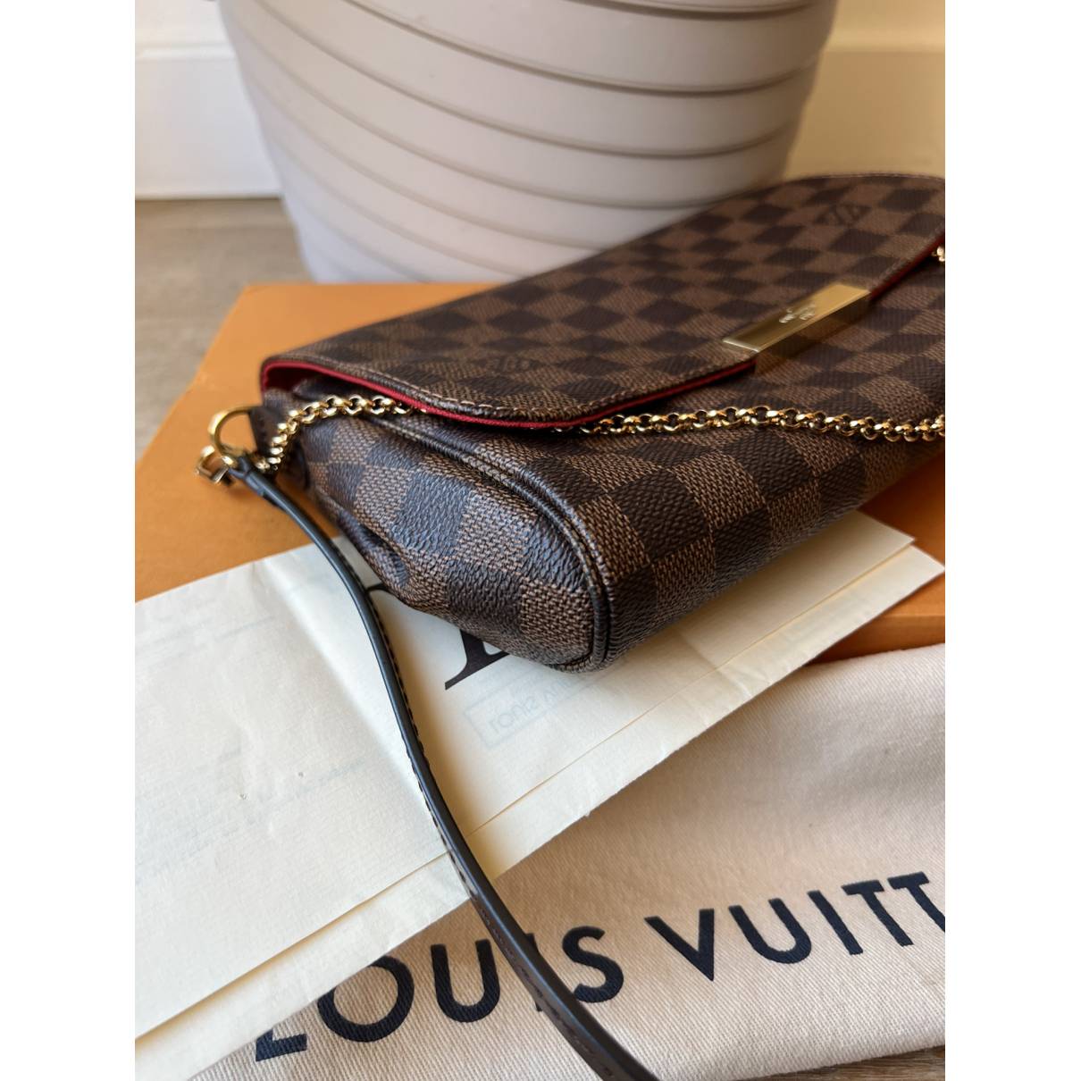 Louis Vuitton, Bags, Louis Vuitton Favorite Mm Damier