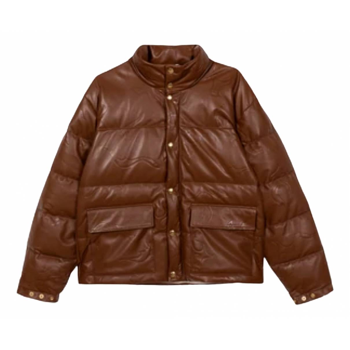 Golf Wang Flame Leather Jacket レザージャケット着丈は約56cmです