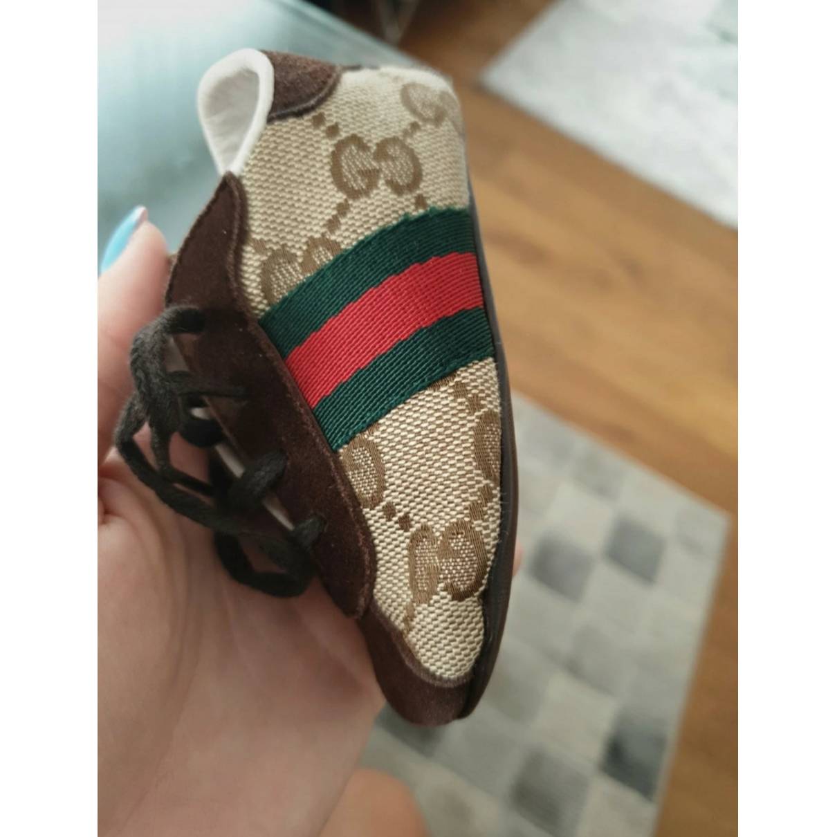 Buy Gucci Leather first shoes online