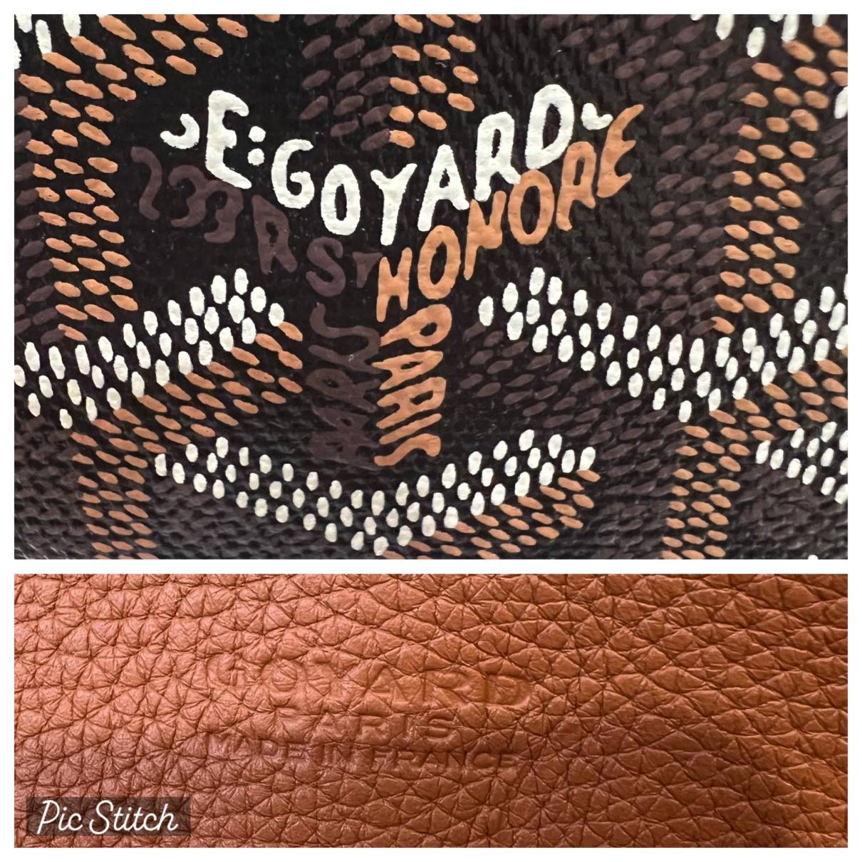Hardy leather handbag Goyard Grey in Leather - 33819022