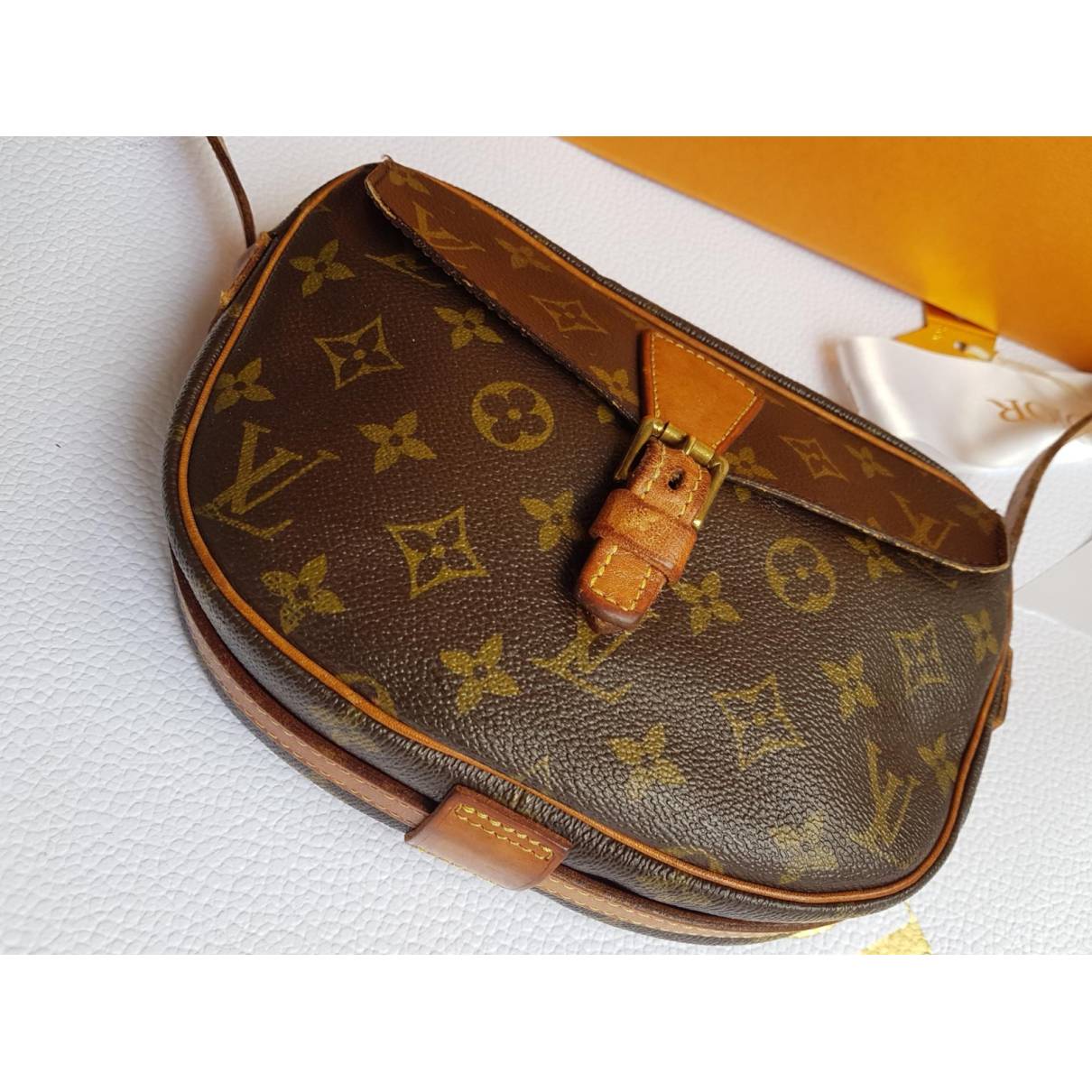 Louis Vuitton Jeune Fille Leather Handbag