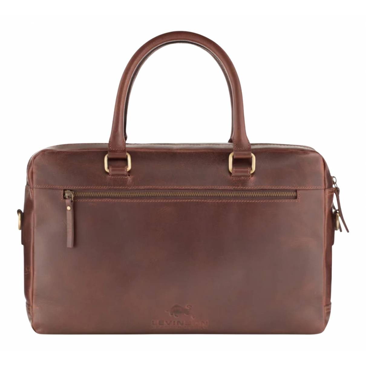 Leather handbag Levinson