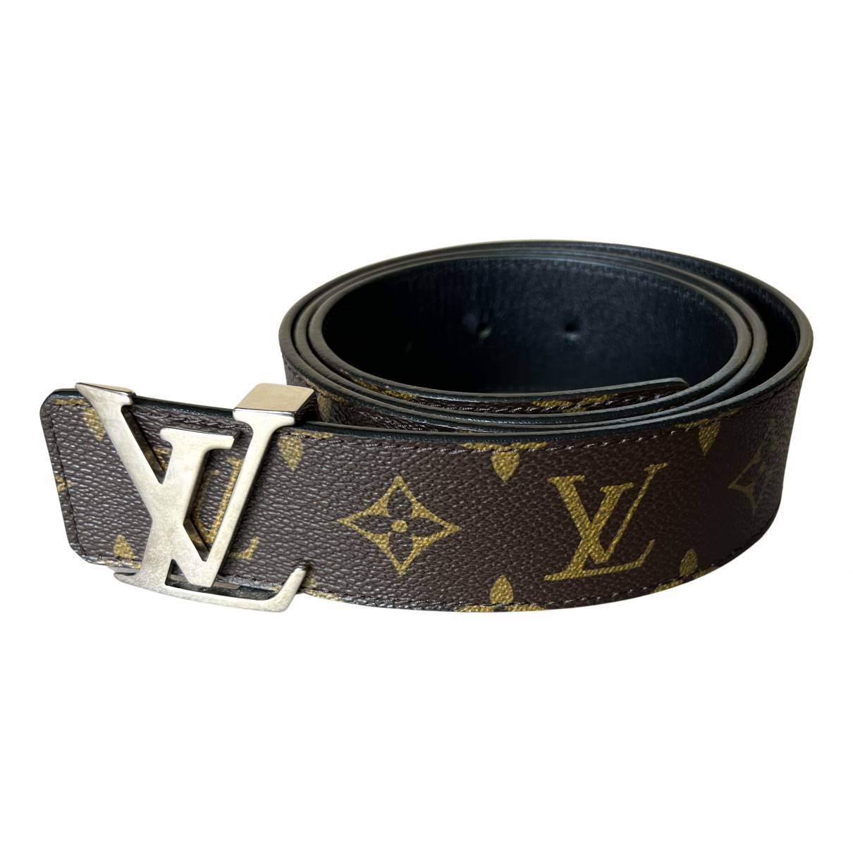 Louis Vuitton Mens Belts, Black, 95 cm