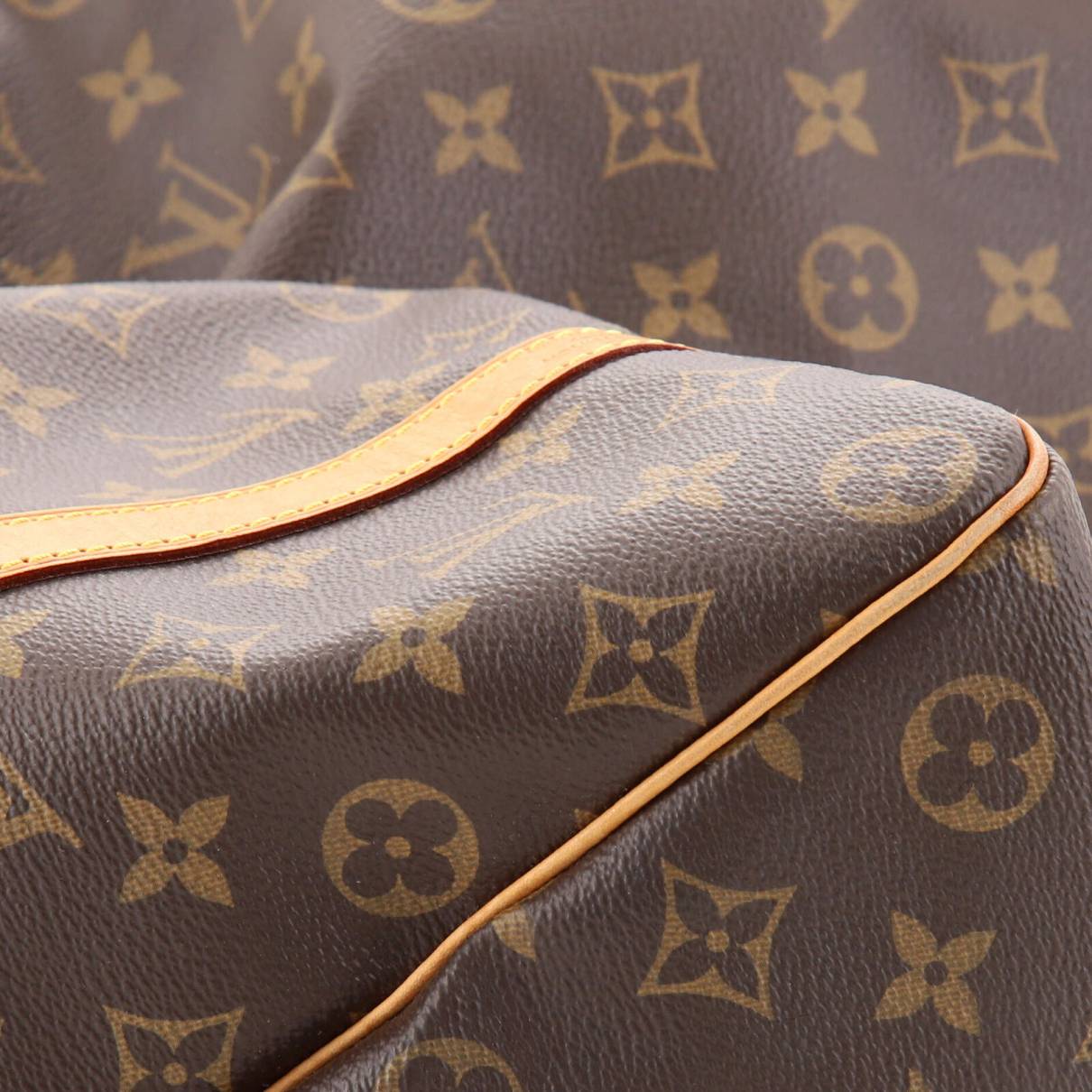 Louis Vuitton - Authenticated Handbag - Leather Brown Plain for Women, Good Condition