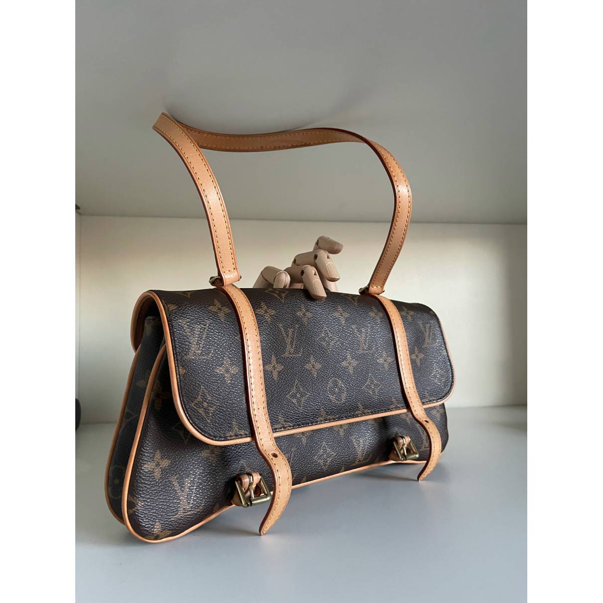 Louis Vuitton Marelle Leather Handbag
