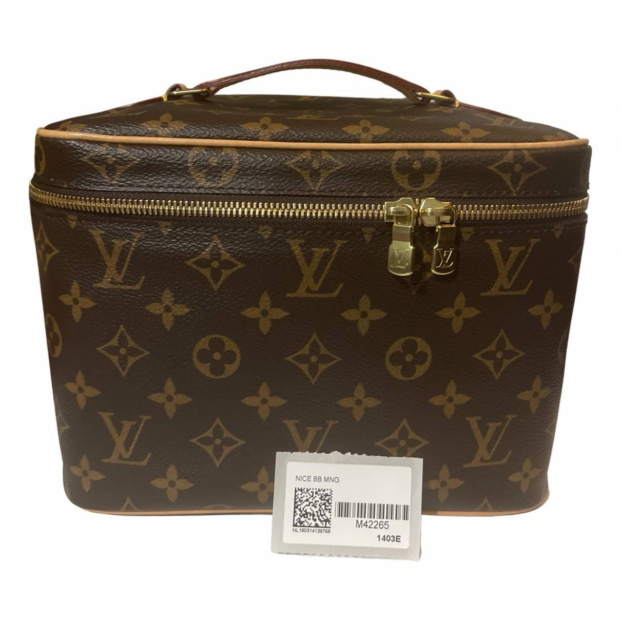 Nice leather vanity case Louis Vuitton Brown in Leather - 26770298
