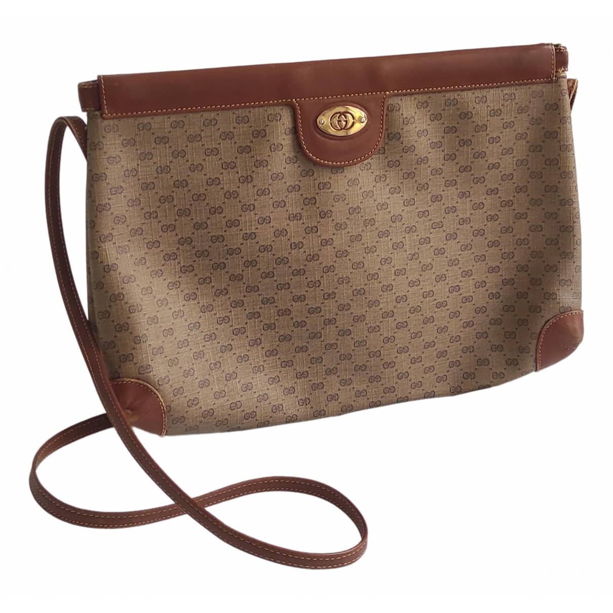 Ophidia leather crossbody bag Gucci Brown in Leather - 20211595