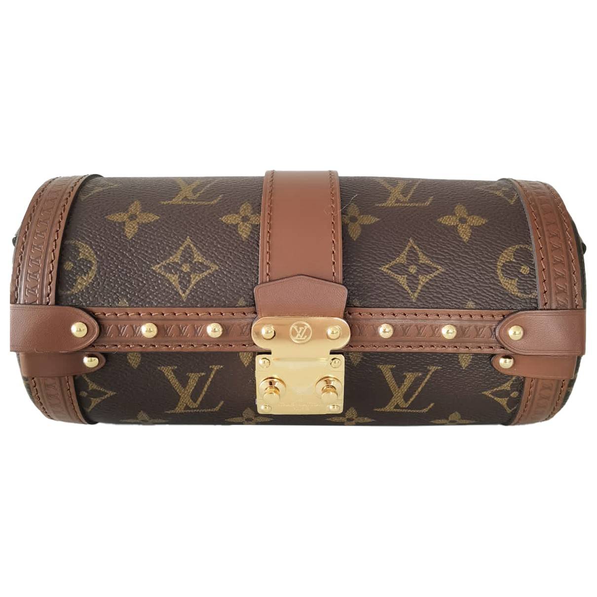 Papillon trunk leather crossbody bag Louis Vuitton Brown in Leather -  34425568