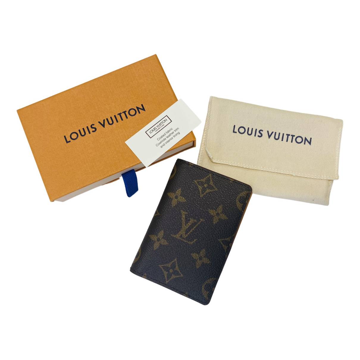 Louis Vuitton Pocket Organizer Monogram Legacy Brown in Coated