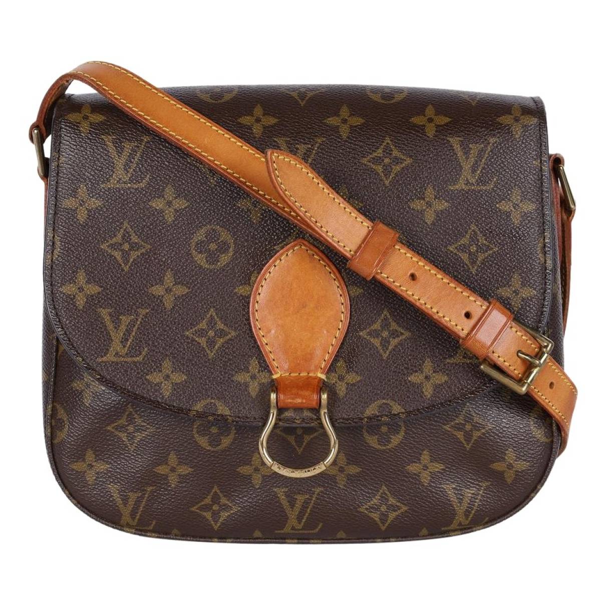 Saint cloud leather crossbody bag Louis Vuitton Brown in Leather - 31084040