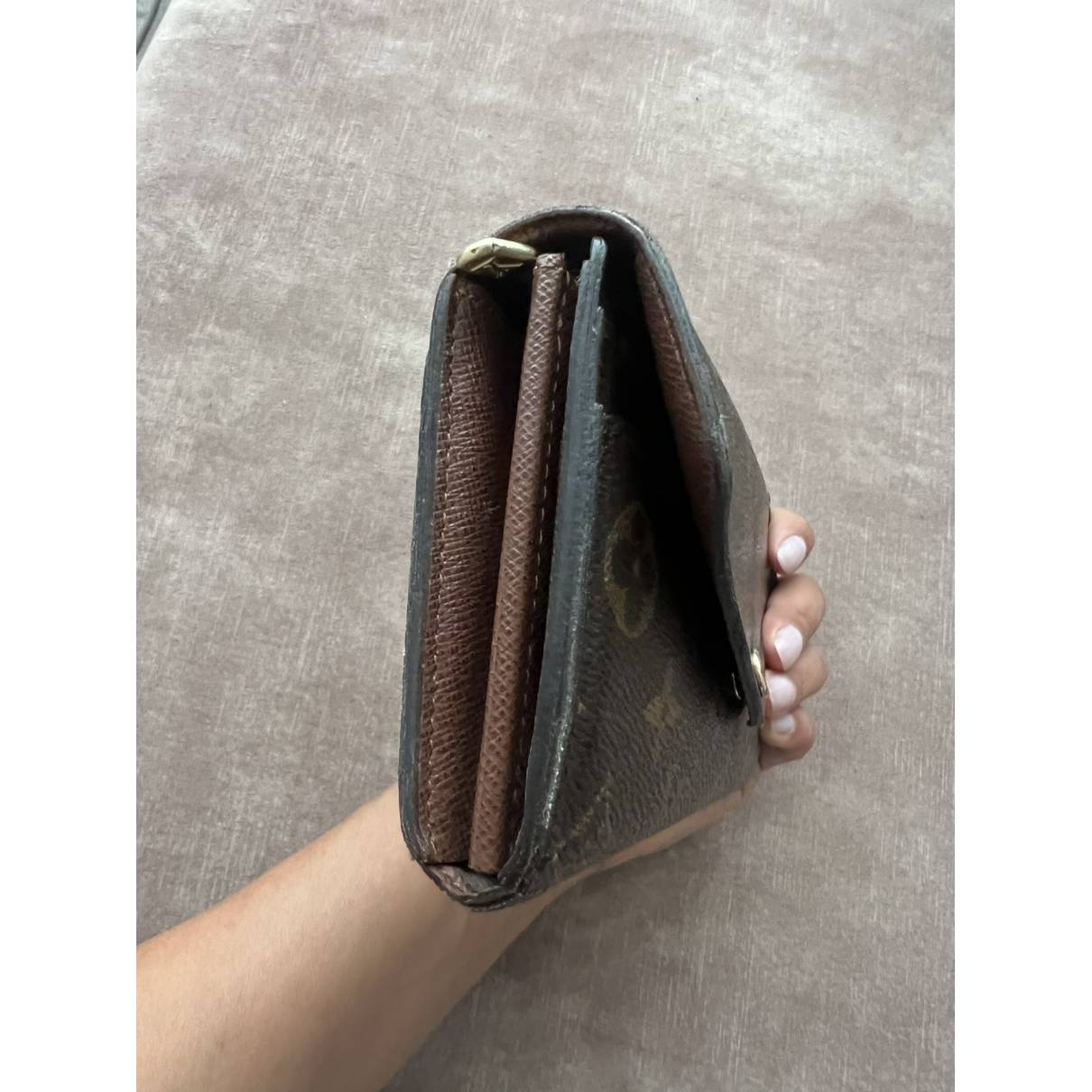 Sarah wallet Louis Vuitton Brown in Other - 36559186