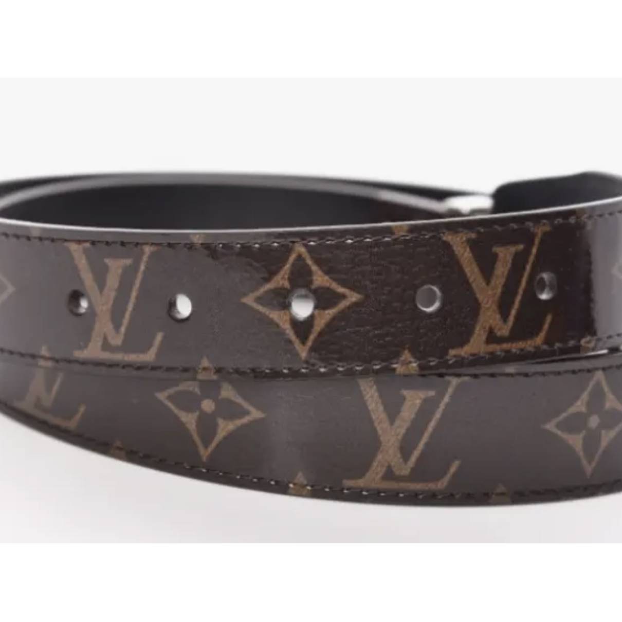 Louis Vuitton - Authenticated Signature Belt - Leather Brown for Men, Never Worn